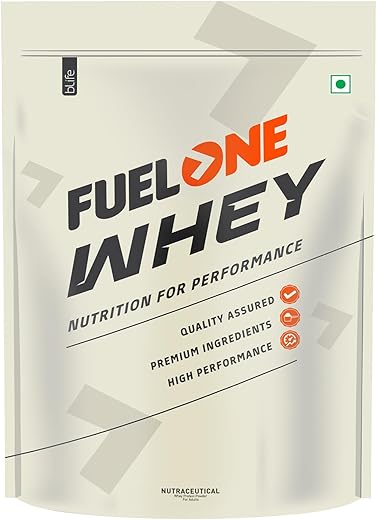 FUELONE Chocolate Whey Protein, 24G Protein